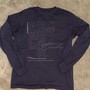 Buffbunny Unbreakable Graphic Long-Sleeve Tee